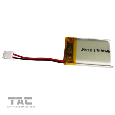 LP042030 3.7V 180mAh Baterai Lithium Ion Polimer Baterai Lipo Isi Ulang