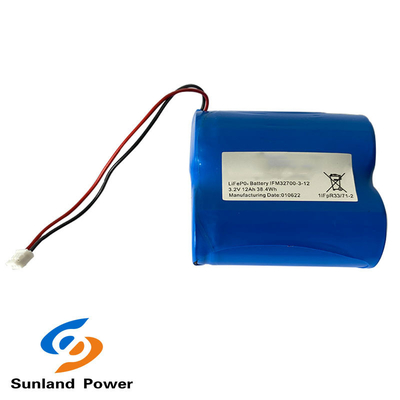 Baterai lithium ion IFR32700 3.2V 12AH, baterai 32700 untuk energizer pagar listrik