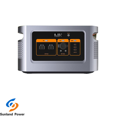 Sistem Penyimpanan Energi Portabel 1500W 3.7V 45Ah Isi Ulang