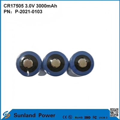 CR17505 3.0V 3000mAh Baterai SmartPower untuk IndustrialGuard KeamananPower HealthGuard