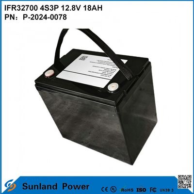 IFR32700 4S3P 12.8V 18Ah Untuk lampu banjir surya Cahaya tinggi LEDS Taman Lampu surya baterai lifepo4