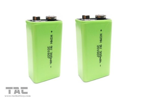 Baterai Isi Ulang Nimh 9V 230mAh Baterai Dengan Charger Untuk Mikrofon