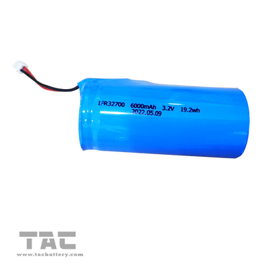 Paket Baterai FR4 3.2V LiFePO4 32700 6AH BMS Untuk Baterai Lithium Cadangan Portabel
