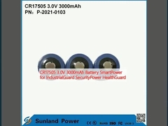 CR17505 3.0V 3000mAh Baterai SmartPower untuk IndustrialGuard KeamananPower HealthGuard