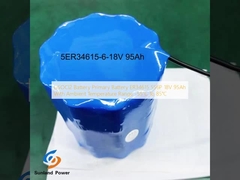 Baterai LiSOCl2 Baterai utama ER34615 5S6P 18V 95Ah Dengan kisaran suhu sekitar -55°C sampai 85°C