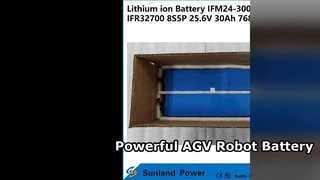 Baterai IFM Pro 25.6V 30Ah untuk Robot AGV